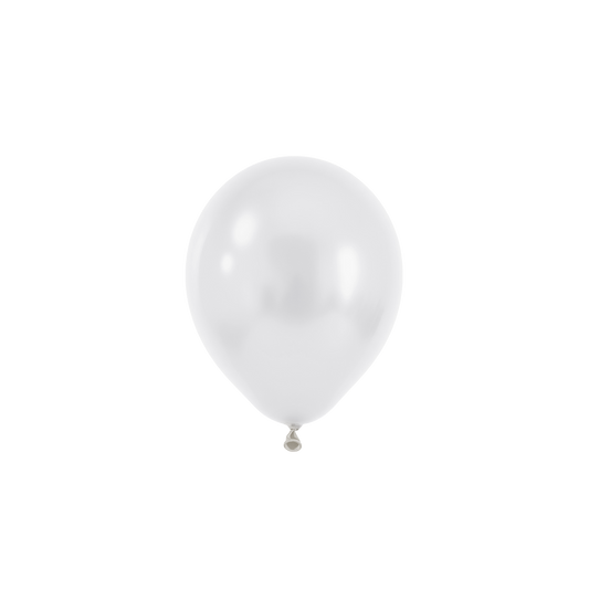50 Luftballons -  Ø12 cm - Pearl White