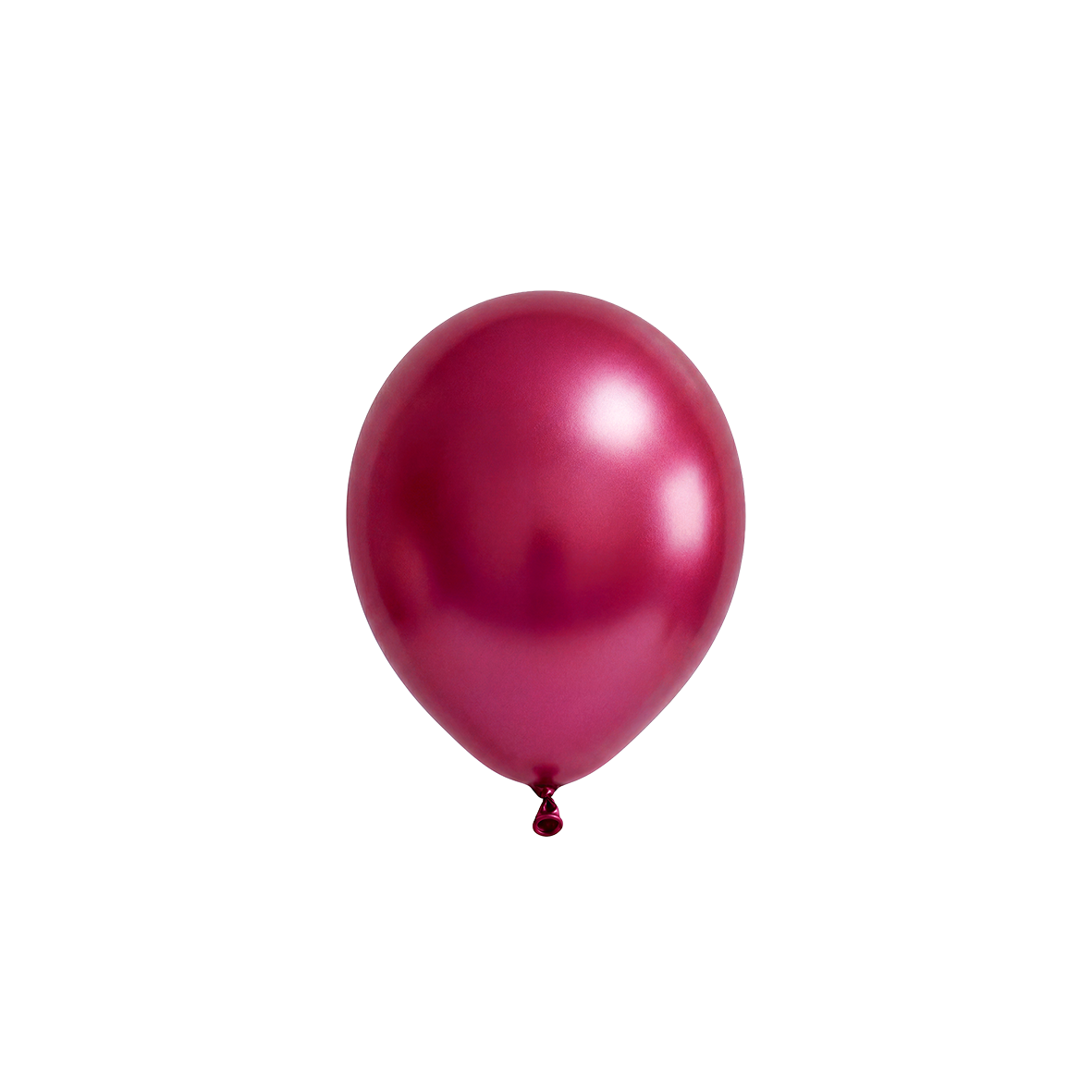 50 Luftballons -  Ø12 cm - Metallic Fuchsia