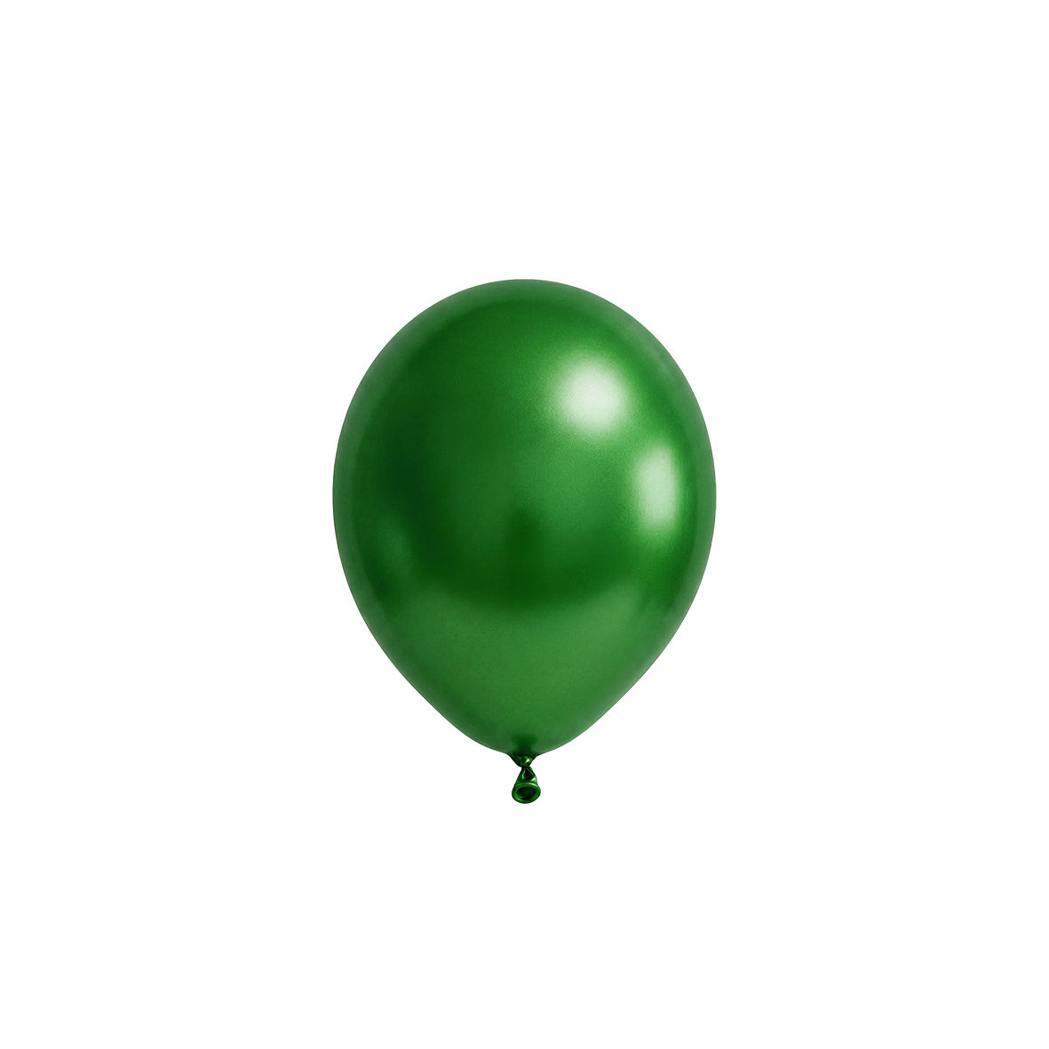 50 Luftballons -  Ø12 cm - Metallic Green