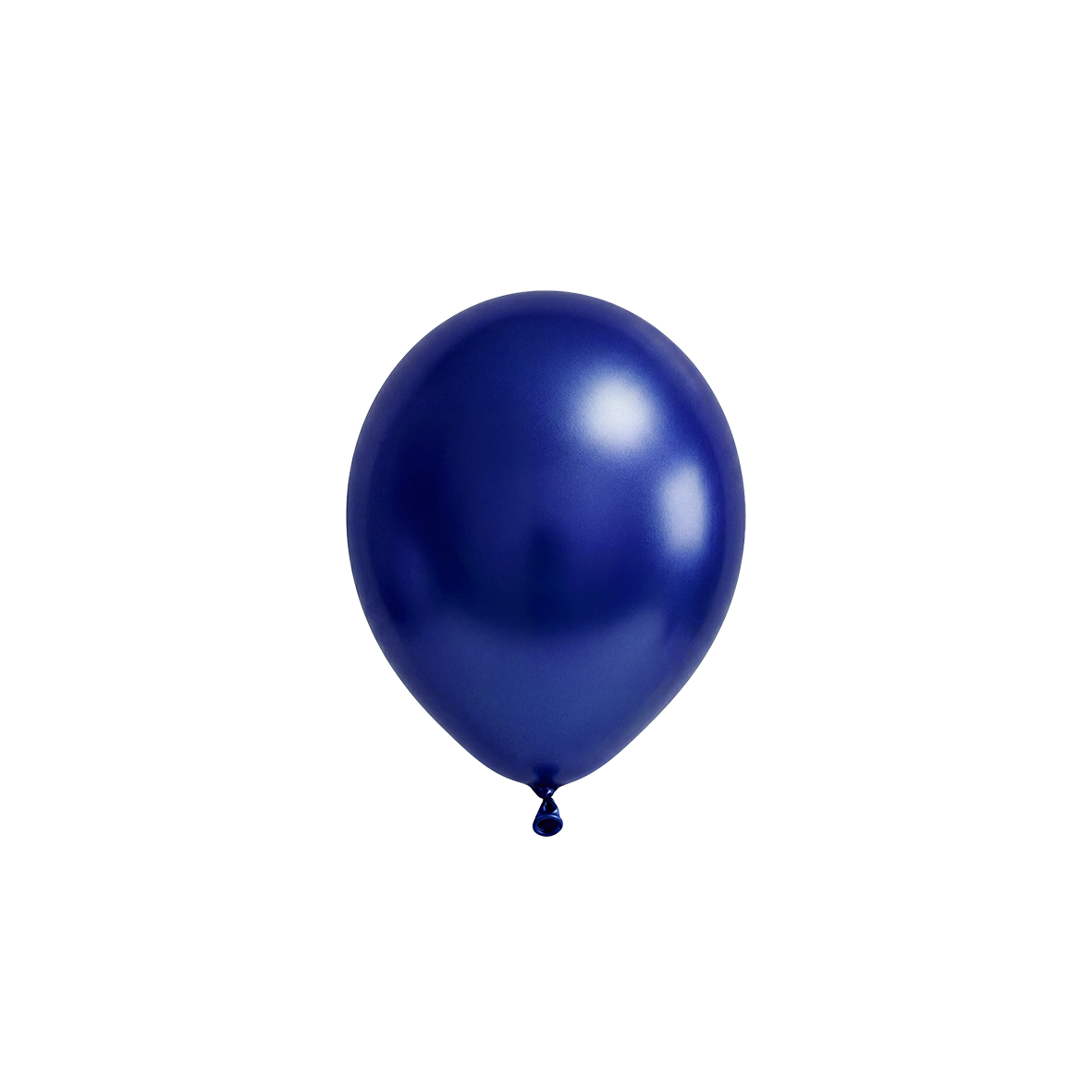 50 Luftballons -  Ø12 cm - Metallic Blue