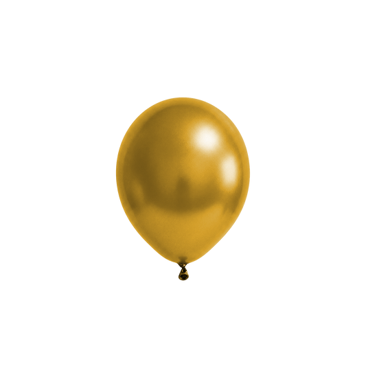 50 Luftballons -  Ø12 cm - Metallic Gold
