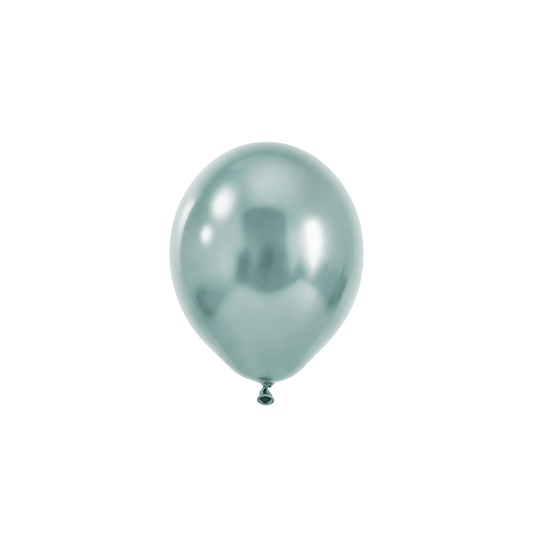 50 Luftballons -  Ø12 cm - Silk Cool Mint