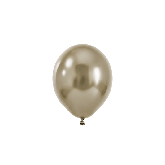 50 Luftballons -  Ø12 cm - Silk Gold Dust