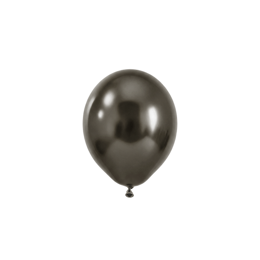 50 Luftballons -  Ø12 cm - Silk Midnight Grey