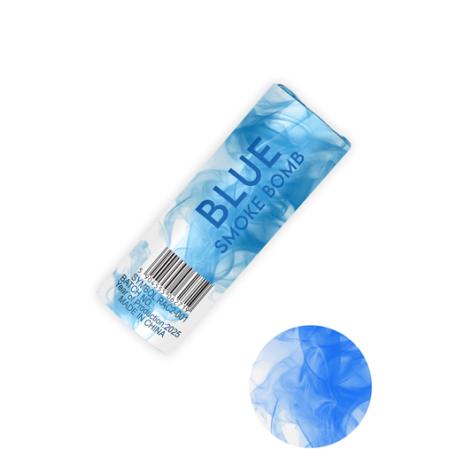 5 Rauchbomben - Blau