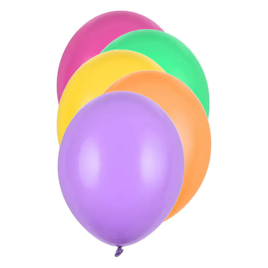 100 Luftballons - Ø 23cm - Pastell Bunt