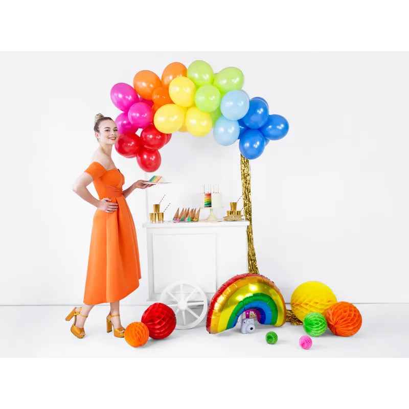 100 Luftballons - Ø 23cm - Pastell Cornflower Blue