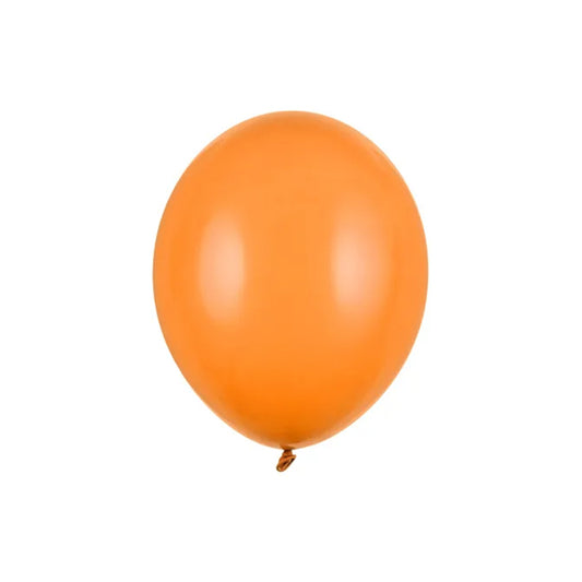 100 Luftballons - Ø 23cm - Pastell Mandarin Orange
