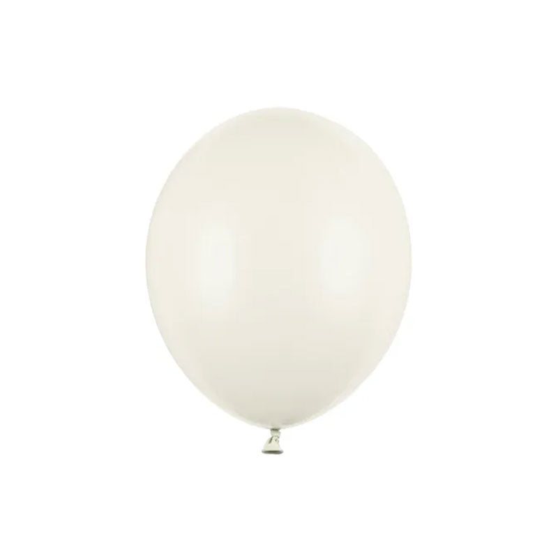 100 Luftballons - Ø 23cm - Pastell Light Cream
