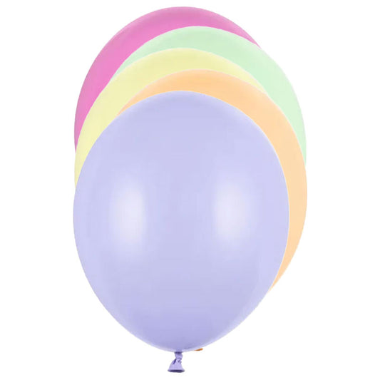 50 Luftballons - Ø 27cm - Pastell Mix Light