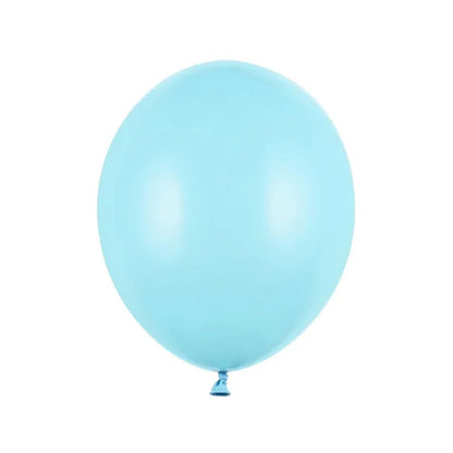 10 Luftballons - Ø 27cm - Pastell Light Blue