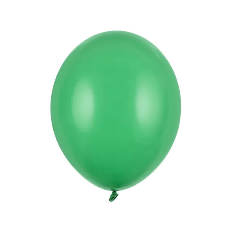 10 Luftballons - Ø 27cm - Pastell Emerald Green