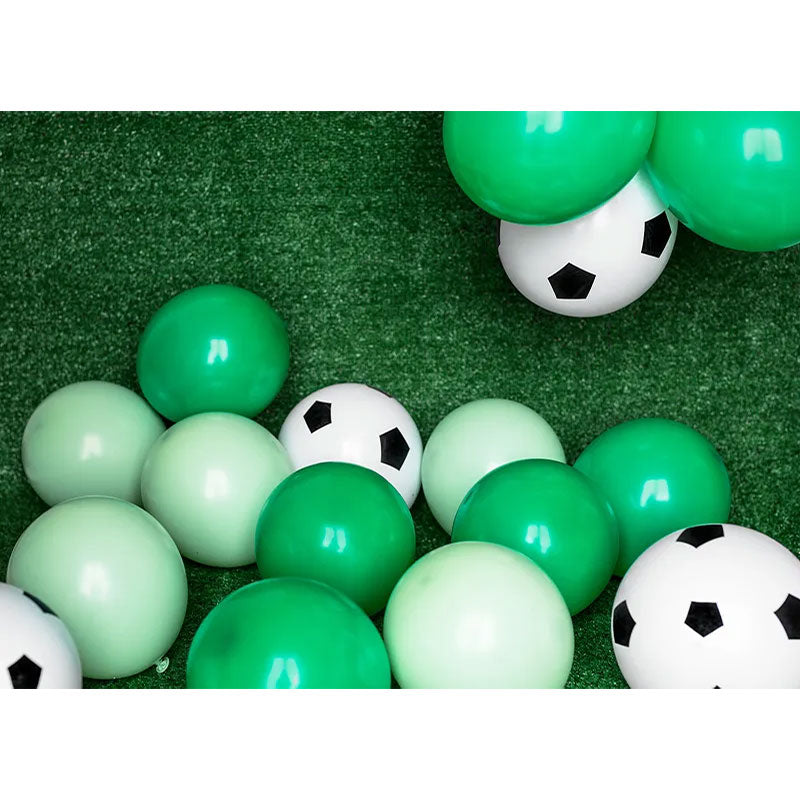 100 Luftballons - Ø 27cm - Pastell Emerald Green