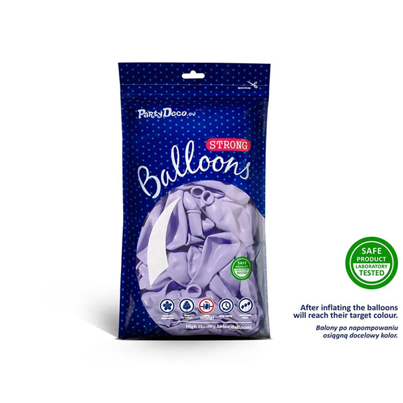 50 Luftballons - Ø 27cm - Pastell Light Lilac