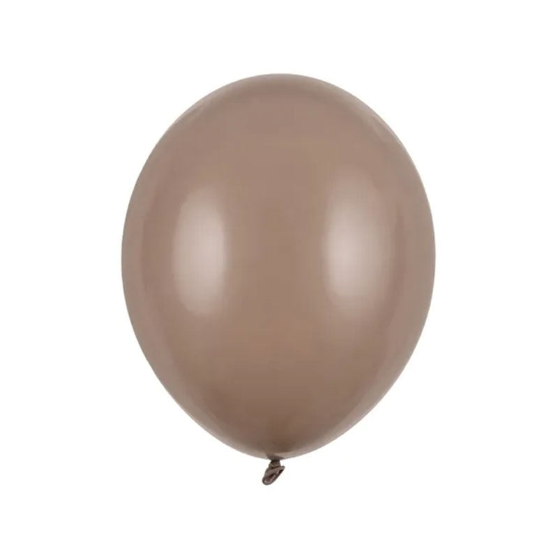 10 Luftballons - Ø 27cm - Pastell Cappuccino