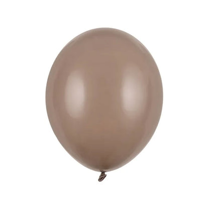 10 Luftballons - Ø 27cm - Pastell Cappuccino