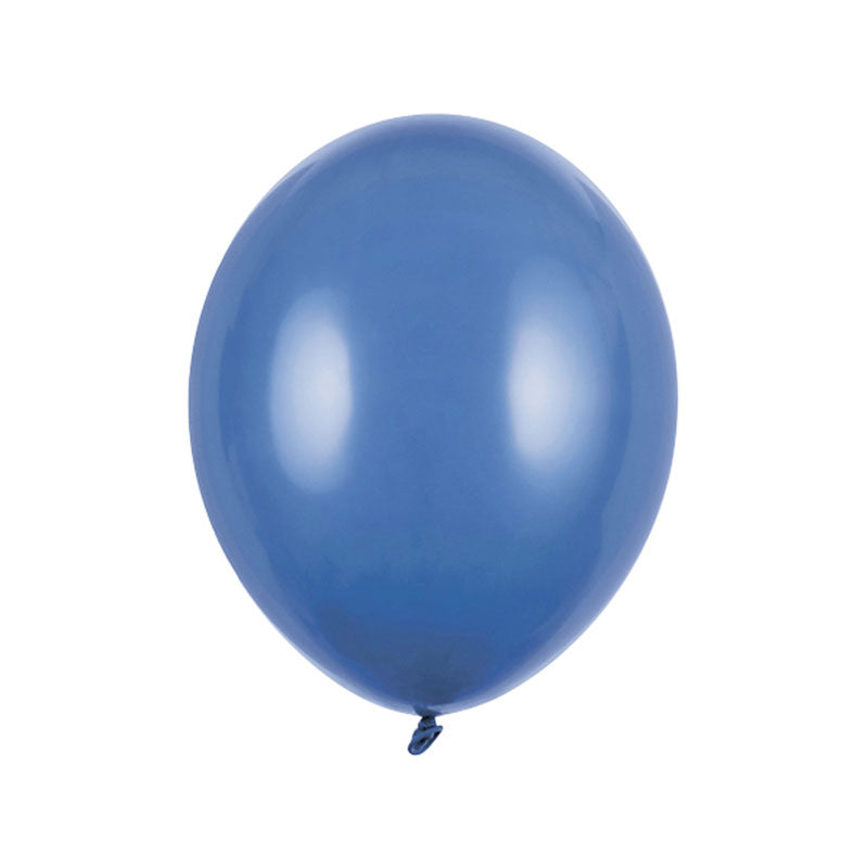 50 Luftballons - Ø 27cm - Pastell Navy Blue