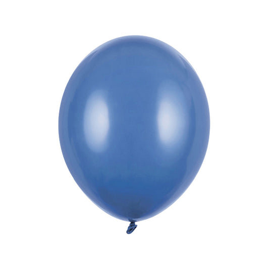50 Luftballons - Ø 27cm - Pastell Navy Blue