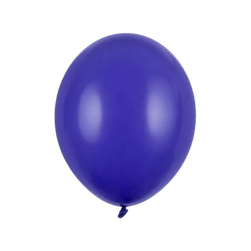 10 Luftballons - Ø 27cm - Pastell Royal Blue