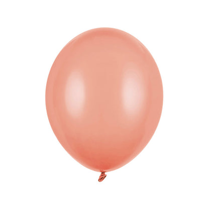 100 Luftballons - Ø 27cm - Pastell Peach