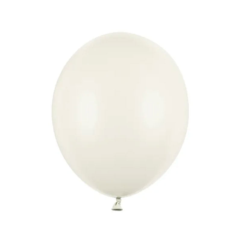 50 Luftballons - Ø 27cm - Pastell Light Cream