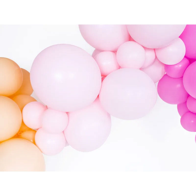 100 Luftballons - Ø 27cm - Pastell Pale Pink