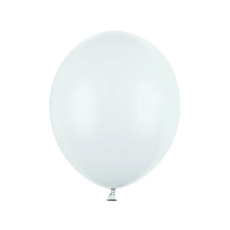 50 Luftballons - Ø 27cm - Pastell Light Misty Blue