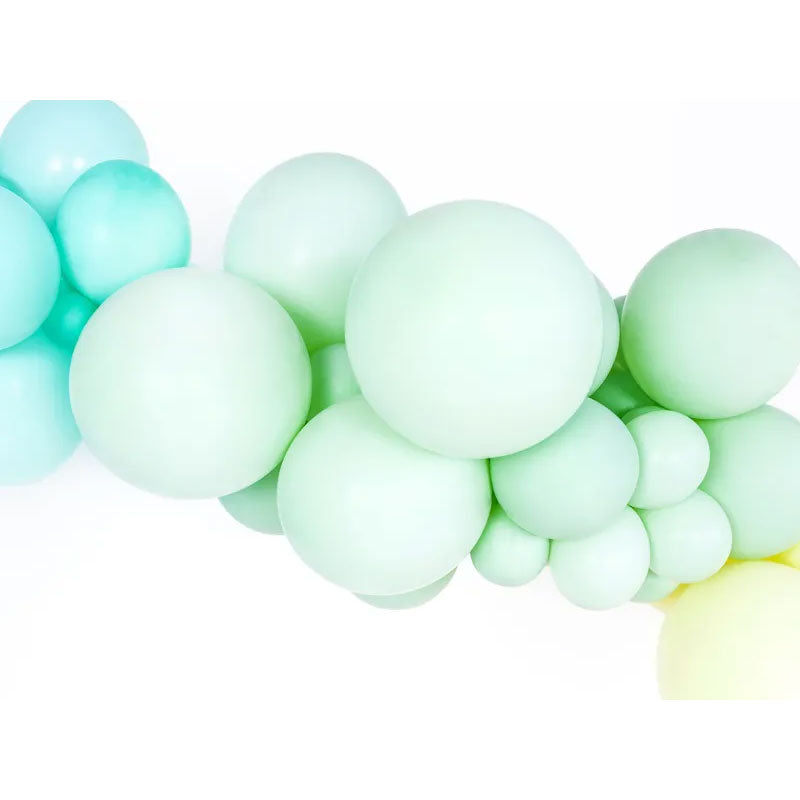 50 Luftballons - Ø 27cm - Pastell Pistachio