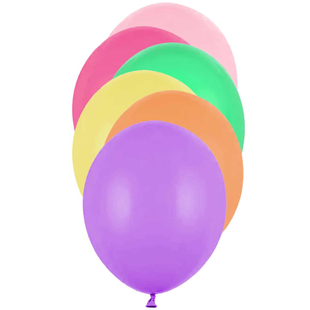 50 Luftballons - Ø 30cm - Bunt