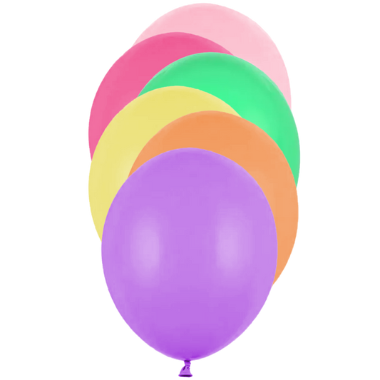 50 Luftballons - Ø 30cm - Bunt