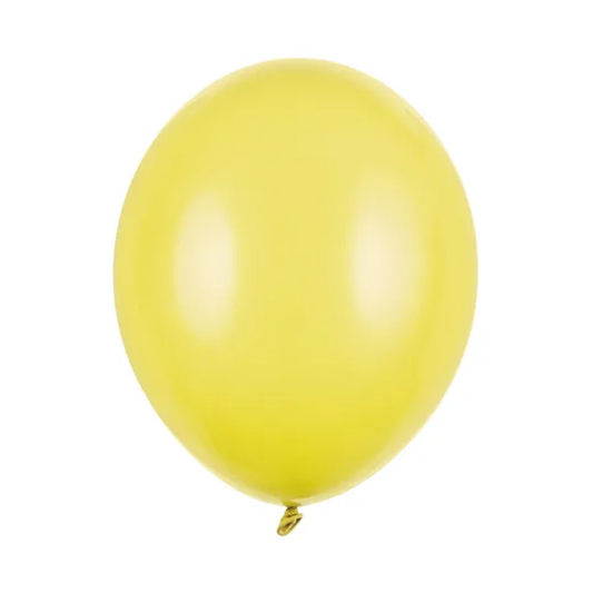 100 Luftballons - Ø 30cm - Pastel Honey Yellow
