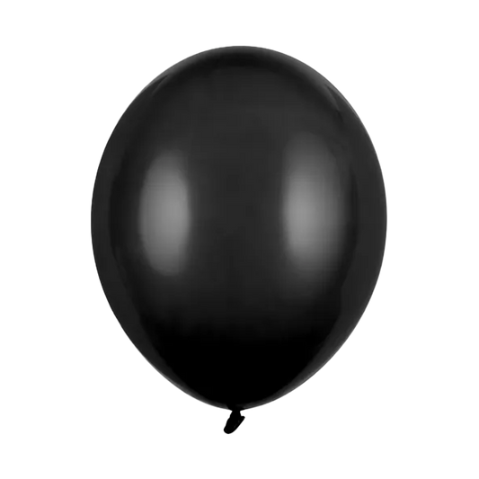 100 Luftballons - Ø 30cm - Schwarz