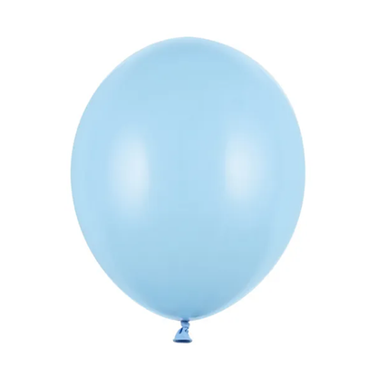 100 Luftballons - Ø 30cm - Pastel Baby Blue