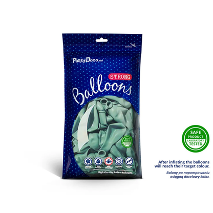 50 Luftballons - Ø 30cm - Pastel Bottle Green