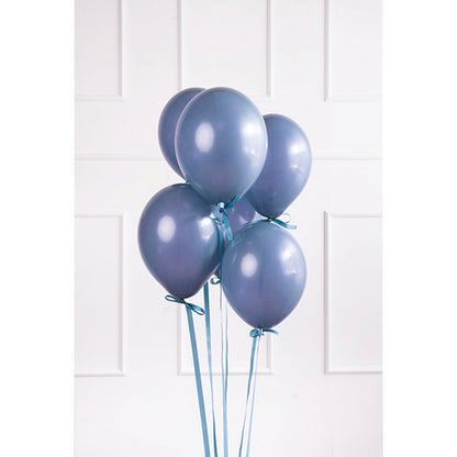 100 Luftballons - Ø 30cm - Pastel Navy Blue