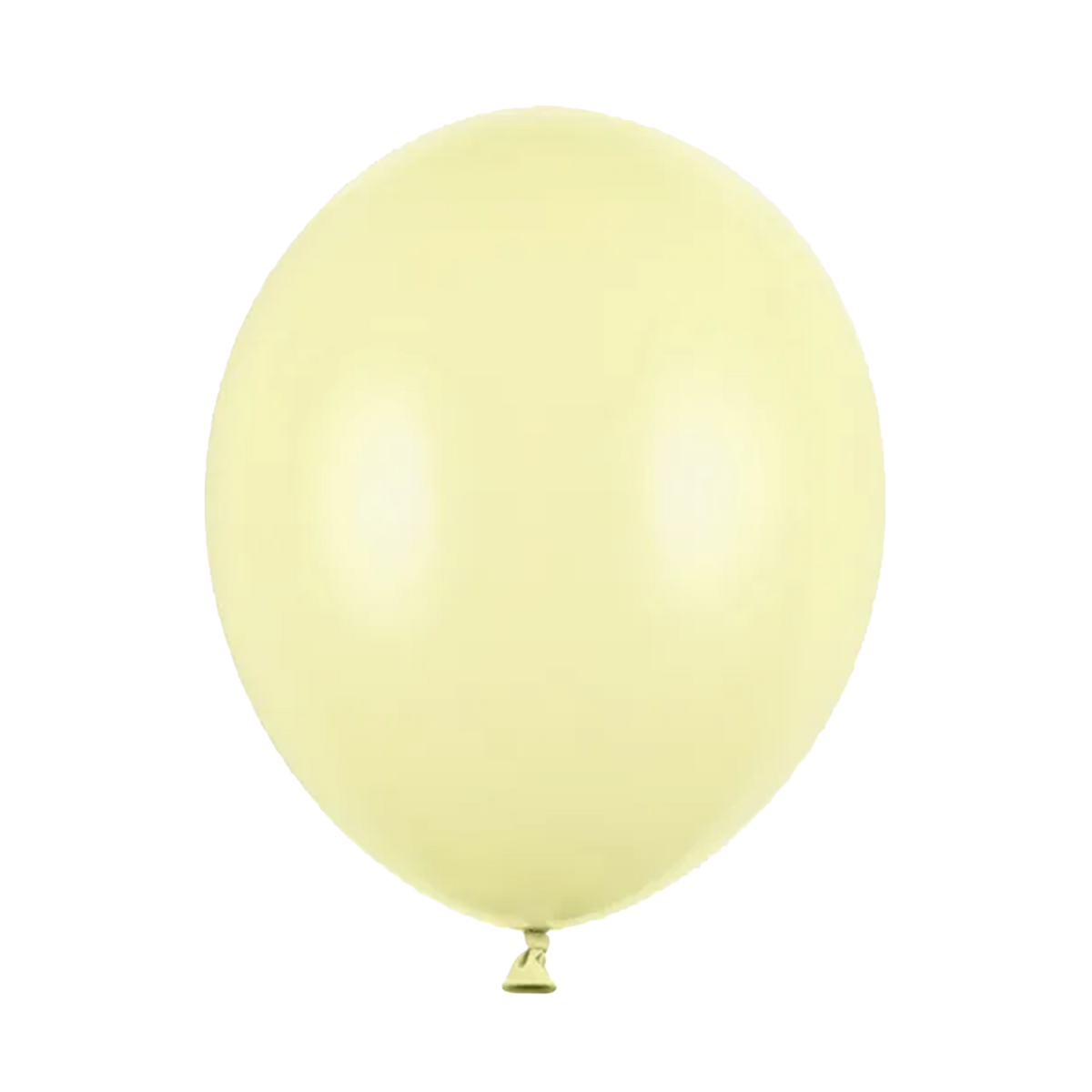 50 Luftballons - Ø 30cm - Pastell - Gelb