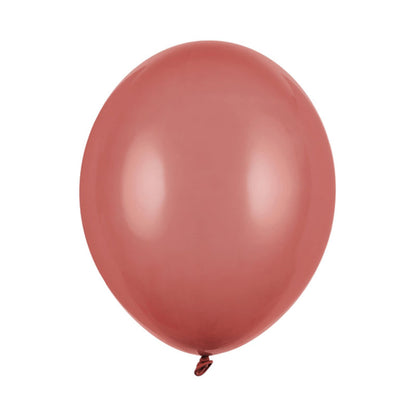 100 Luftballons - Ø 30cm - Pastell Burgundy