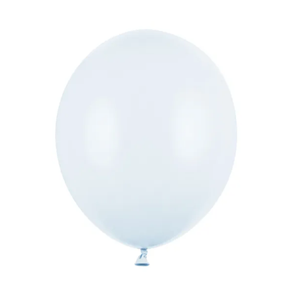 10 Luftballons - Ø 30cm - Pastel Light Misty Blue