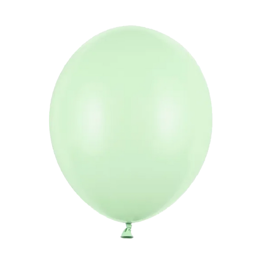 10 Luftballons - Ø 30cm - Pastell - Pistazie