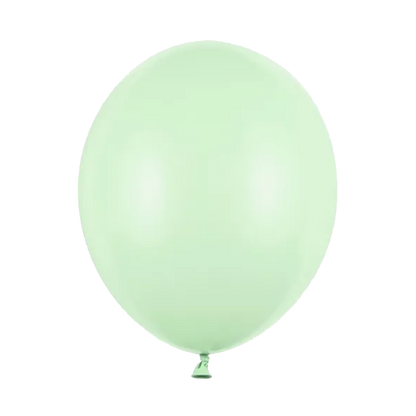 50 Luftballons - Ø 30cm - Pastell - Pistazie