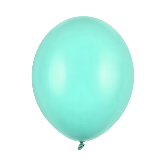 100 Luftballons - Ø 30cm - Pastell - Mint