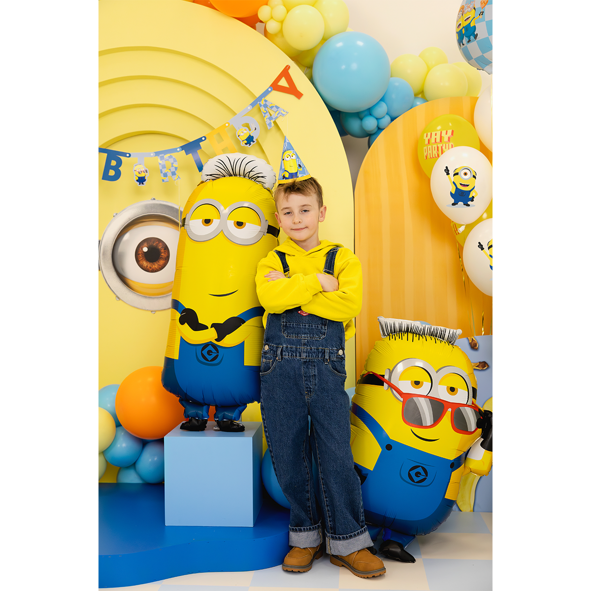 6 Motivballon - Minions - 30cm