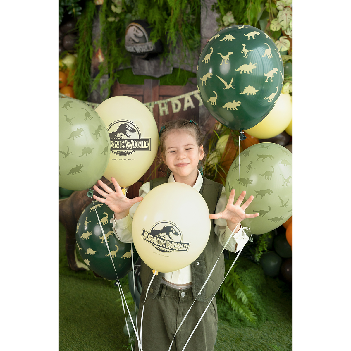 6 Motivballon - Jurassic World - 30cm