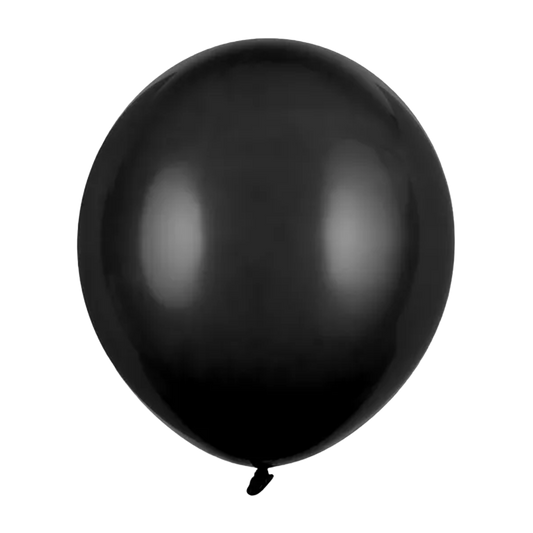 25 Luftballons - Ø 43cm - Pastel Black