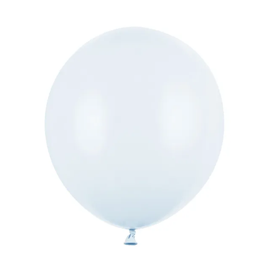 25 Ballons - Ø 43 cm - Pastell Light Misty Blue