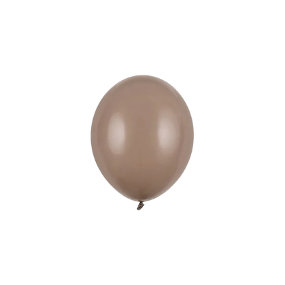 100 Miniballons - Ø 12cm - Cappuccino