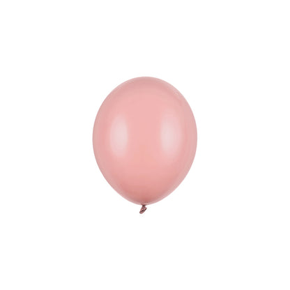 100 Miniballons - Ø 12cm - Dark Dusty Rose