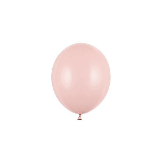 100 Miniballons - Ø 12cm - Pastel Dusty Rose