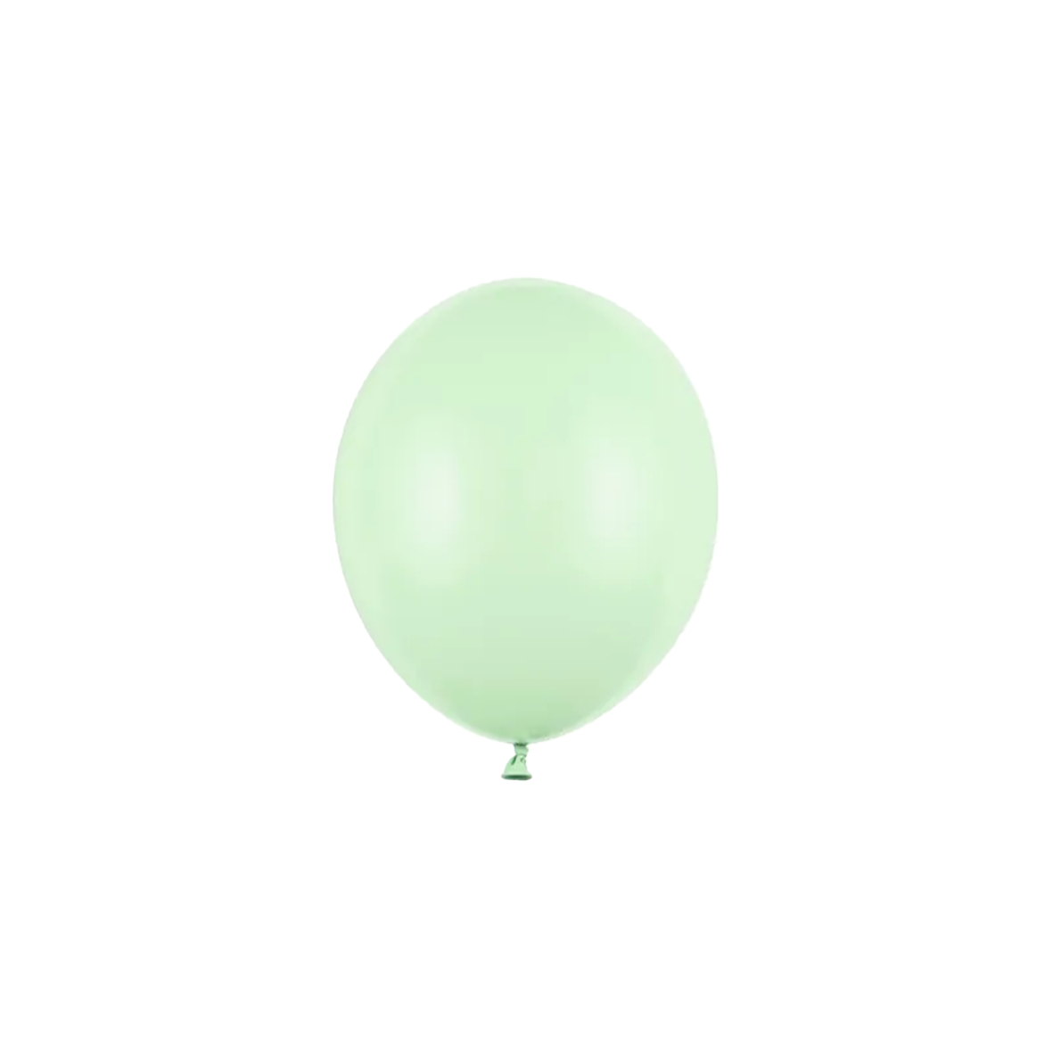 100 Miniballons - Ø 12cm - Pastell - Pistazie