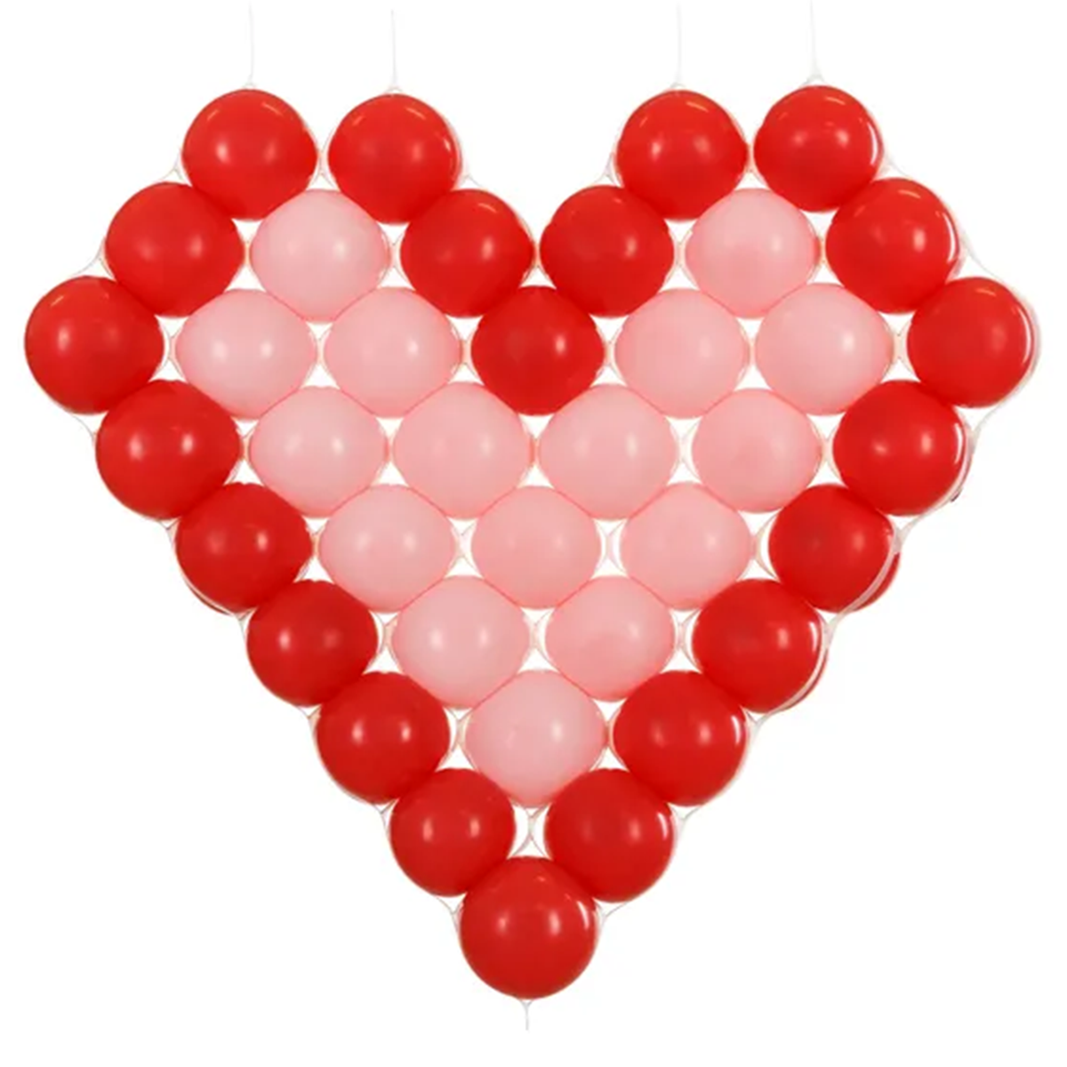 1 Ballonnetz - Herz